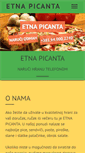 Mobile Screenshot of etnapicanta.com